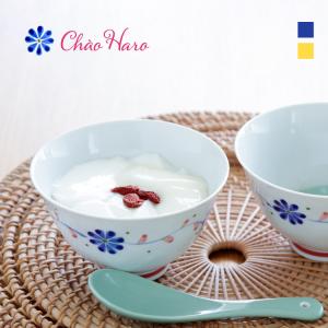 ベトナム ソンベ焼 花柄 茶碗 ボウル : monochrome-zakka - 通販