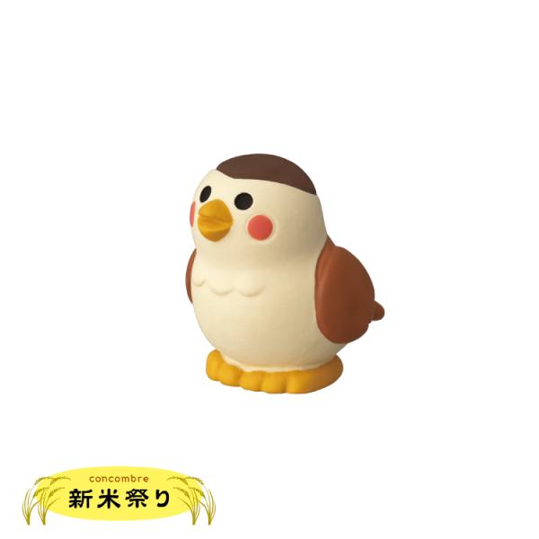 デコレ コンコンブル　福すずめ　　　2023 新米祭り 新米おむすび アポン