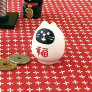 DECOLE（デコレ） コンコンブル FUKU福MONO 福もの屋 だるまLOVE猫 赤