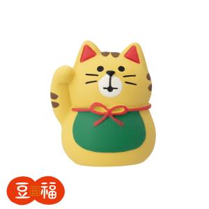 デコレ コンコンブル / 10月／中旬 予約販売 豆福マスコット 招き猫 とら / 2025 FUKU福MONO 豆福 DECOLE concombre｜町の小さな雑貨屋さんアポン apoml