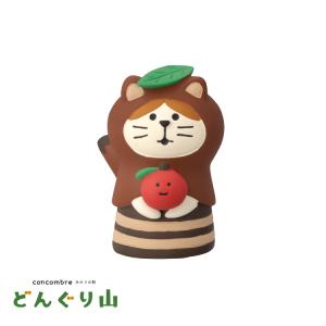 デコレ コンコンブル / 6月／下旬 予約販売 ねこずきん たぬき / 2024 みのりの秋 どんぐり山 DECOLE concombre｜町の小さな雑貨屋さんアポン apoml