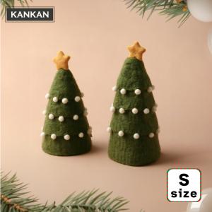 クリスマス ツリー 卓上 フェルト ツリーオブジェ Lサイズ Christmas