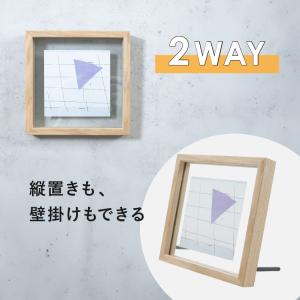 フォトフレーム 木製 正方形 CAN-07 卓...の詳細画像5