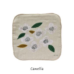 ハンカチ　松尾ミユキ Gauze Hand towel ／ ガーゼハンドタオル　全6種　（動物＆植物...