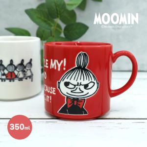 リトルミイ マグカップ | リトルミイマグ 全2種 | 赤 白 アイムリトルミイ アローン 350ml 直径8×H8.5cm 日本製 箱入り ギフト 山加商店 yamaka