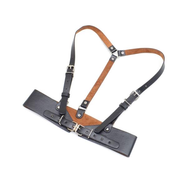 ハーネス ベルト フェイクレザー 合皮 ブラック レディース HELLCATPUNKS ヘルキャット...