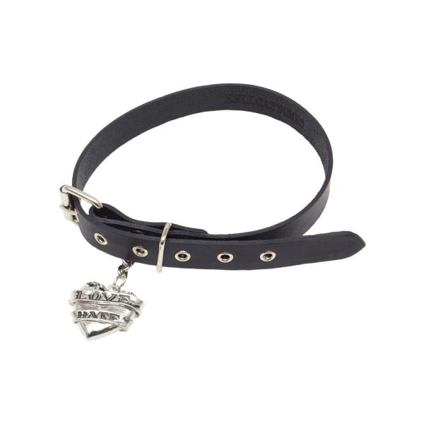 チョーカー 首輪 ハート ブラック シルバー レディース HELLCATPUNKS ヘルキャットパン...