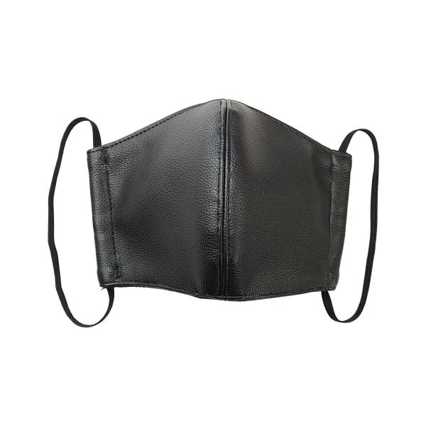 マスク フェイクレザー 合皮 ブラック ユニセックス 男女兼用 HELLCATPUNKS ヘルキャッ...