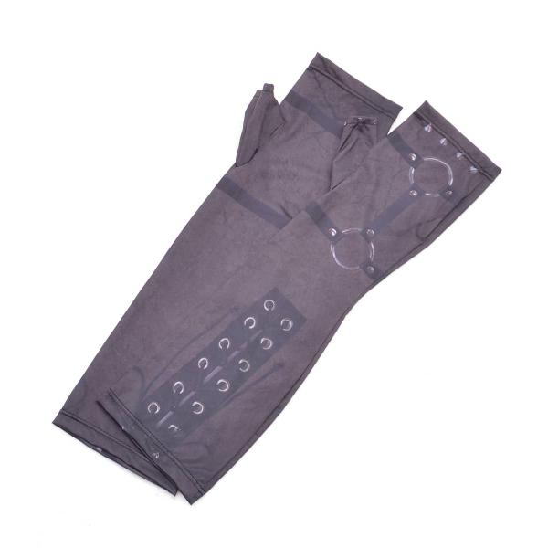 アームカバー UVカット UV対策 日焼け防止 プリント グラフィック ブラック レディース HEL...