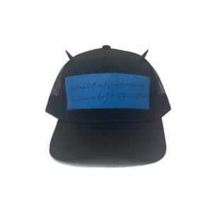 キャップ 帽子 メッシュ ブラック ユニセックス 男女兼用 HELLCATPUNKS ヘルキャットパ...