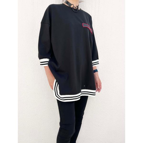 ワンピース ミニ丈 Tシャツ ブラック Fサイズ ジェンダーレス ユニセックス HELLCATPUN...