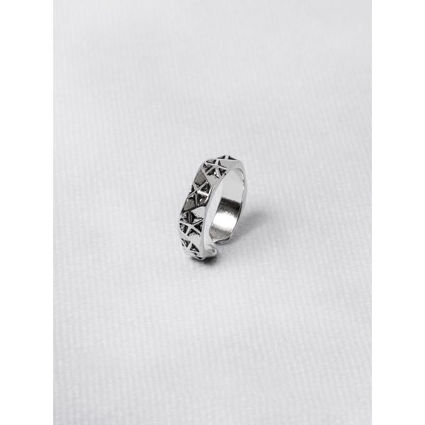 リング 指輪 スター 星 シルバー Fサイズ ユニセックス 男女兼用 HELLCATPUNKS ヘル...