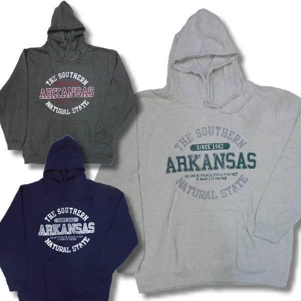 大きいサイズ アメカジ 裏起毛 ジップアップパーカー メンズ カレッジ 長袖 / bia013