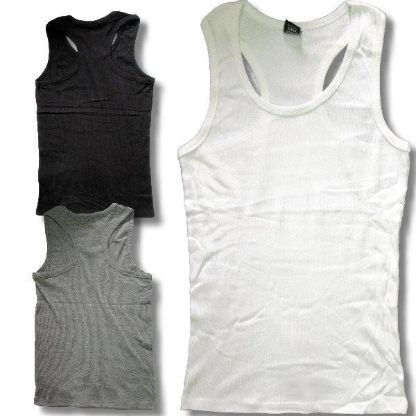 メンズ タンクトップ グレコ タイプ アメカジ 無地 少し薄手 再入荷x3 / bia185