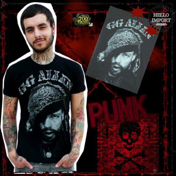 クリックポスト送料無料 廃盤 パンク ファッション メンズ 半袖 Tシャツ 服 ガイズピクチャー柄 ...