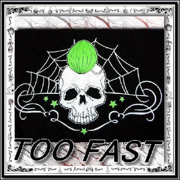 クリックポスト送料無料 廃盤 パンク ファッション 服 Tシャツ 半袖 メンズ スカル柄 大きいサイ...