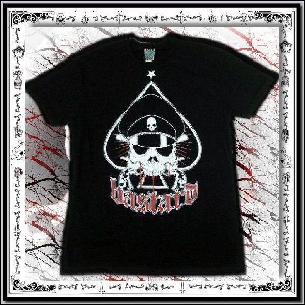 クリックポスト送料無料 廃盤 パンク ファッション 服 Tシャツ 半袖 メンズ 流血スカル柄 大きい...