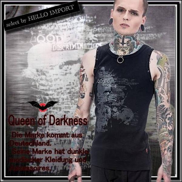 クリックポスト送料無料 メタル ゴシック メンズ ファッション タンクトップ Oリング ドクロ 角鋲...