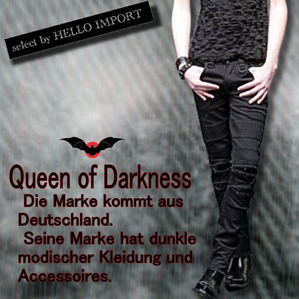 ゴシック メンズ ロング パンツ 細身 ダメージ加工 ブラックパンツ ファッション 黒 送料無料 /...