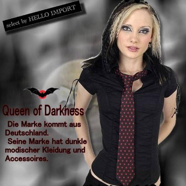 ネクタイ レディース メンズ パンクタイ 星 柄 ゴシック 黒 赤 クリックポスト送料無料 再入荷 ...