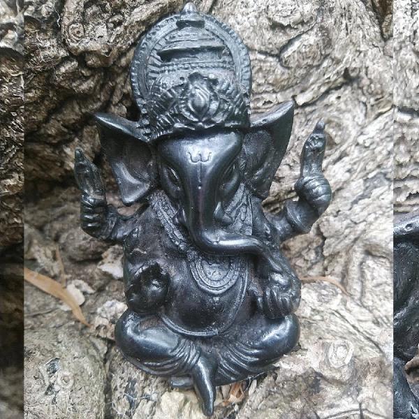 ネパール ガネーシャ顔 置物 インテリア アジアン 雑貨 オブジェ/rfo335