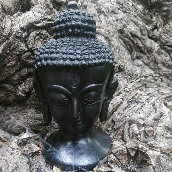 訳あり ネパール 釈迦如来 置物 インテリア アジアン 雑貨 オブジェ/rfo336