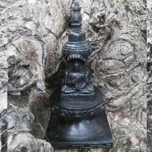 ネパール 龍 ドラゴン 置物 インテリア アジアン 雑貨 オブジェ 仏像