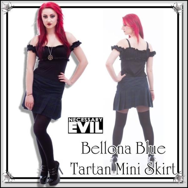 タータンチェック柄 ミニ丈 ボックスプリーツ パンク 服 大きいサイズ / wosk067