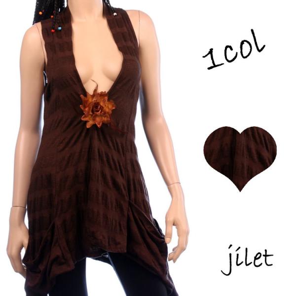 LAファッション インポート 服 ジレ ベスト レディース  無地 春夏秋/wot034