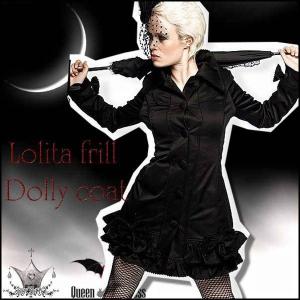 ゴシック＆ロリータ ケープ付きハートポケットのコート レディース