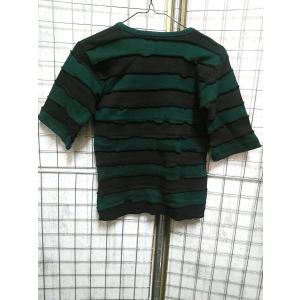 ネパール 半袖 ボーダー柄 Tシャツ tee ...の詳細画像3