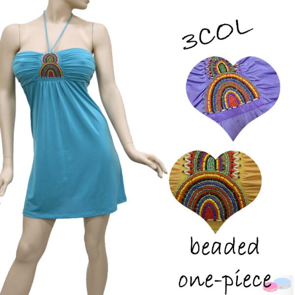 American One インポート ワンピース LAファッション 服 ホルターネック ドレス レデ...