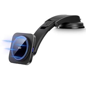 ESR HaloLock車載磁気ワイヤレス充電器 MagSafe 車載 ワイヤレス充電器 車載ホルダー MagSafe対応 スマホホルダー マグネット