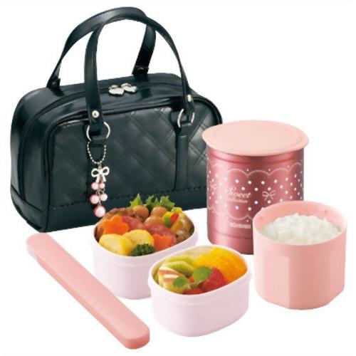 象印 ( ZOJIRUSHI ) 保温弁当箱 【茶碗約1杯分】 SZ-GA02-BA ブラック