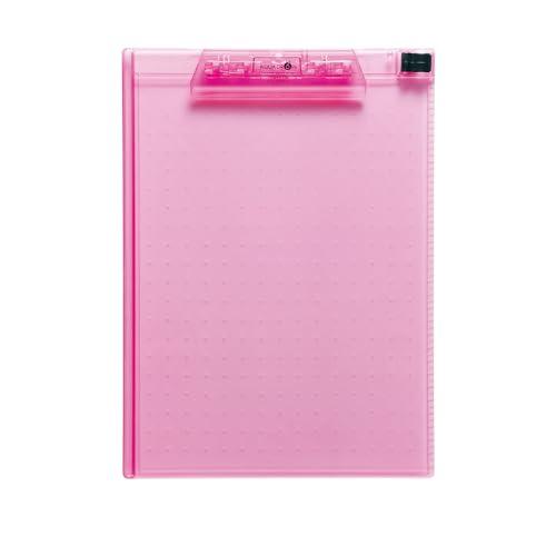 リヒトラブ バインダー クリップボード A4E 赤 A5010-3