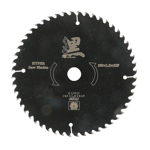 SK11(エスケー11) 木工用チップソー くろ 190mm 190×52P