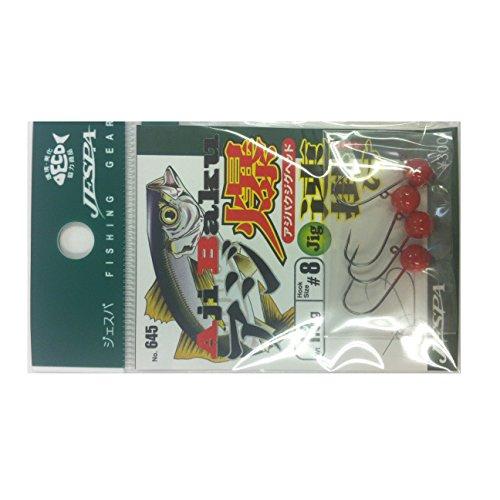 YARIE(ヤリエ) 645 アジ爆ジグヘッド 1.3g レッド