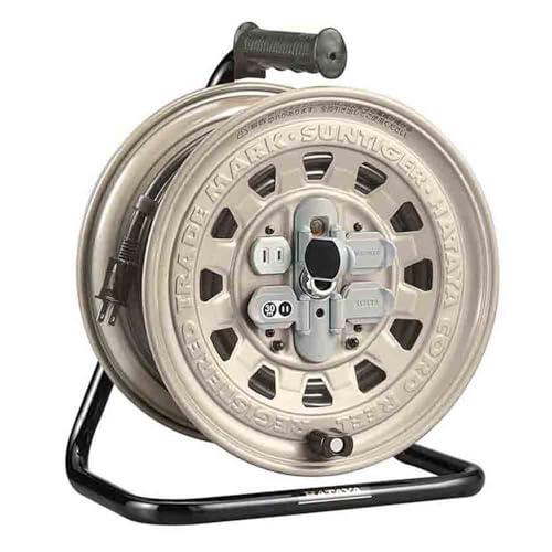 ハタヤ (HATAYA) コードリール 屋内用 100V型 コード30m 太さ1.25? 標準型 コ...