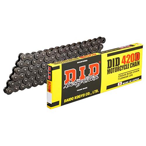 D.I.D(大同工業)バイク用チェーン クリップジョイント付属 420D-126RB STEEL(ス...