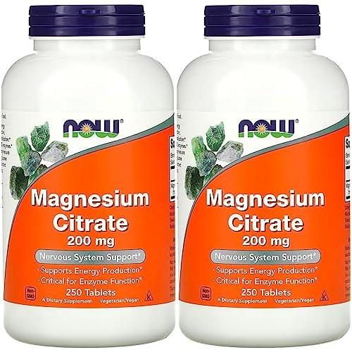クエン酸マグネシウム　(200mg) 250 tabs　2個パック