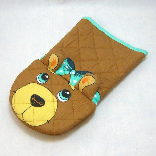 南海通商 アニマルオーブンミット クマ鍋つかみ