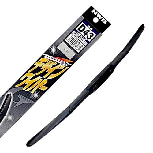 NWB(エヌダブルビー) 車用 デザインワイパー ブレード 425mm Uクリップ D43