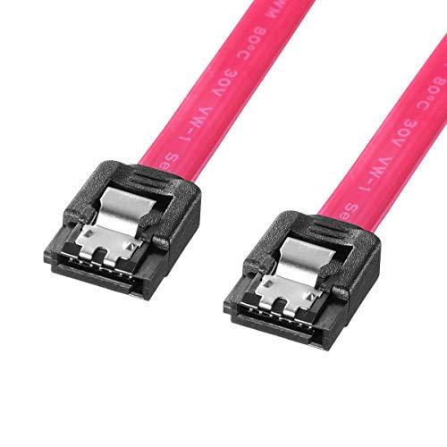 サンワサプライ シリアルATA3ケーブル 0.7m TK-SATA3-07