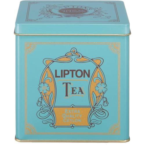 リプトン紅茶 リーフティー エクストラクオリティセイロン 青缶 450g