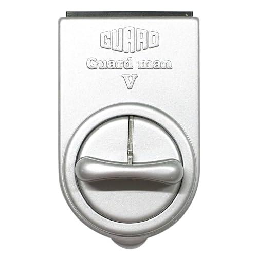 GUARD サッシ窓用補助錠 ガードマンV スーパービッグ シルバー No.335S