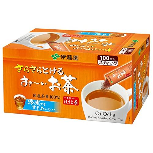 伊藤園 おーいお茶 さらさらほうじ茶スティック 0.8g×100包