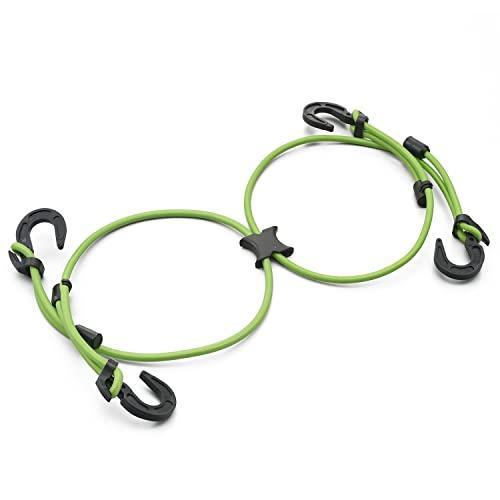 デイトナ(Daytona) バイク用 荷台 ゴムひも 長さ調整式 ストレッチ コード&amp;フック エック...