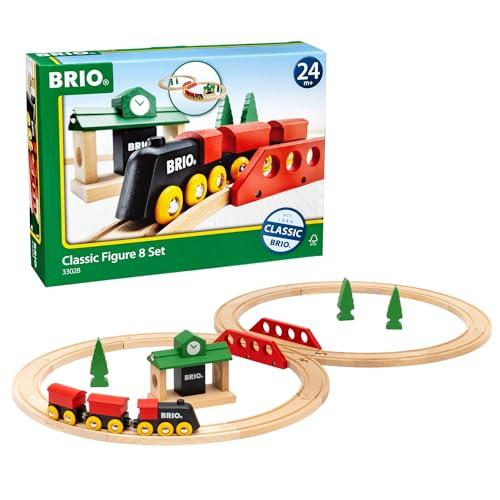 BRIO (ブリオ) クラシックレール 8の字セット [全22ピース] 33028 対象年齢 2歳~...