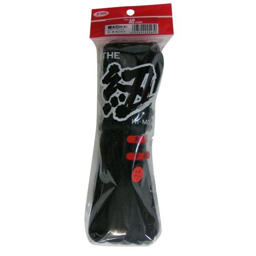 ユタカメイク ザ・紐 極太紐 ブラック AC‐312 5M