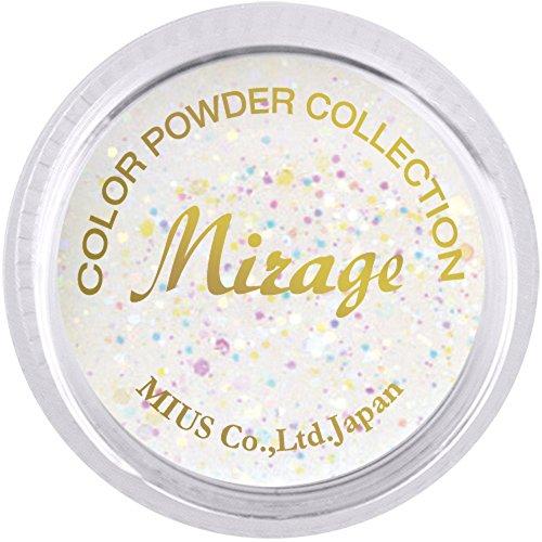 ミラージュ カラーパウダー N/CP-6 7g アクリルパウダー 微粒子ラメのビビッドシリーズ